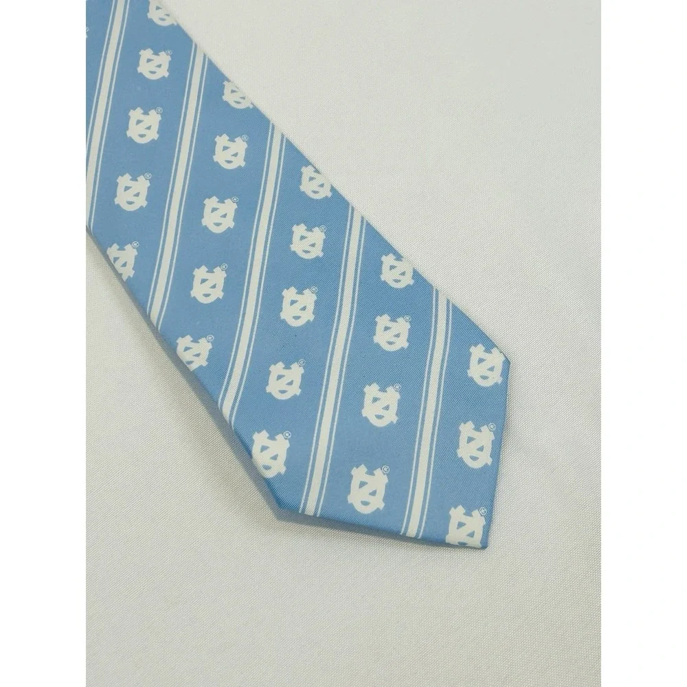 University of North Carolina Tie UNC Larson Sports Baby Blue White